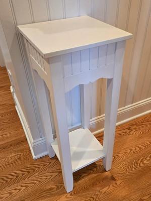 LOT 296K: Hallway Table, Mirror, Coat Rack, and Key and Mail Holder