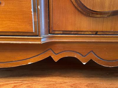 Vintage French Provincial Cherry Buffet