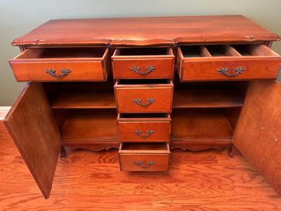 Vintage French Provincial Cherry Buffet