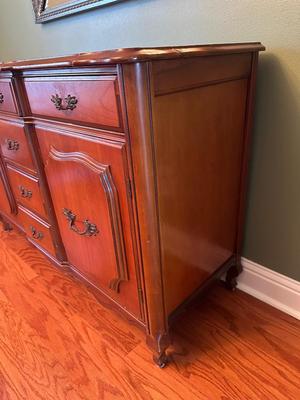 Vintage French Provincial Cherry Buffet
