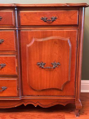 Vintage French Provincial Cherry Buffet