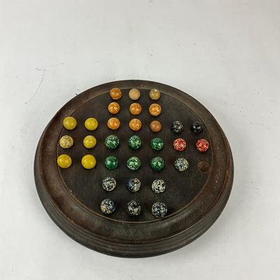 Sale Photo Thumbnail #1498: Wooden marble stand (10" diameter)