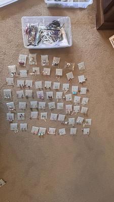 HAND CRAFTED PIERCED EARRINGS