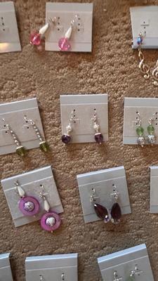 HAND CRAFTED PIERCED EARRINGS
