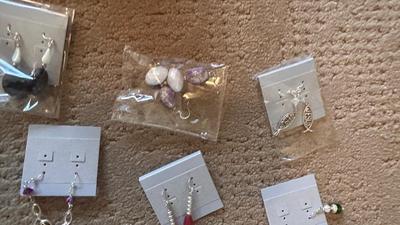 HAND CRAFTED PIERCED EARRINGS