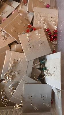 LARGE LOT OF PIERCED EARRINGS