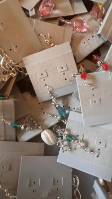 LARGE LOT OF PIERCED EARRINGS