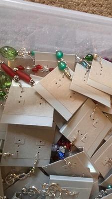 LARGE LOT OF PIERCED EARRINGS