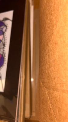 A CASE FULL OF ACRYLIC PAINT, BRUSHES & ART PAPER