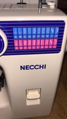 NECCHI OMEGA MODEL 6018 SEWING MACHINE