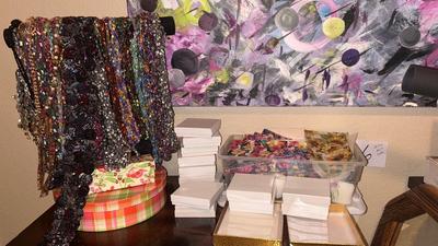 UNIQUE NECK ACCESSORIES, EMPTY JEWELRY BOXES, DECORATIVE BOXES AND MORE