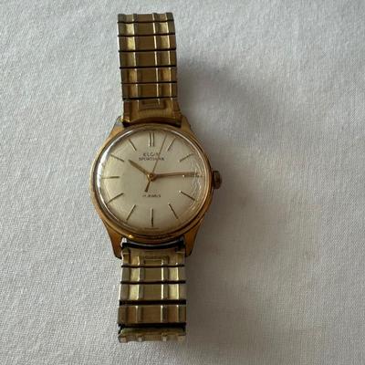 Gentlemen’s Accessories including Mother of Pearl Pocket Knife, Elgin Watch, & More (DR-HS)