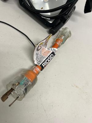 LOT 87: Electric Cables, Lights and Speaker