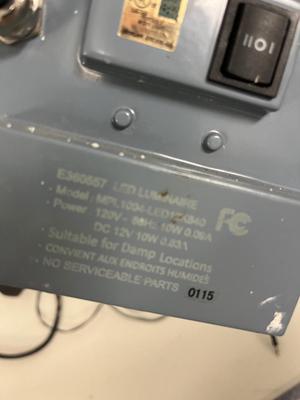 LOT 87: Electric Cables, Lights and Speaker