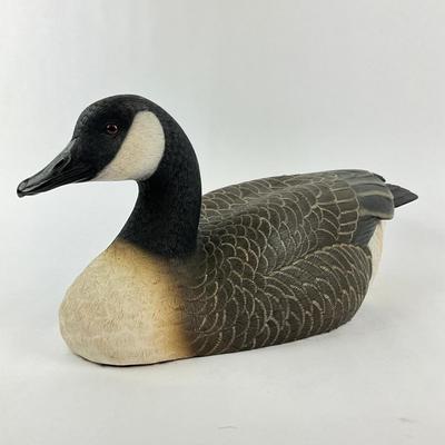 Sale Photo Thumbnail #1644: Duck has damage in two spots, see photos
Measures: 7.5" high x 17.5" long x 7.5" deep