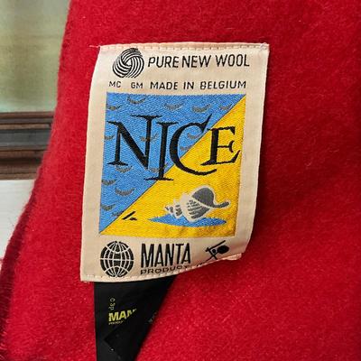 Sale Photo Thumbnail #1703: NICE Blankets: 66" wide x 90" long
Bronte Tweeds: 68" long x 54" wide