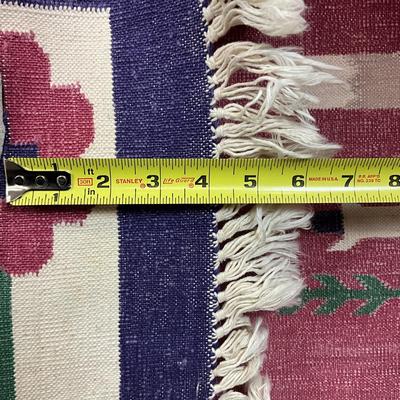 Sale Photo Thumbnail #1725: Has some noticeable stains, refer to photos
Measures: 51" wide x 72" high