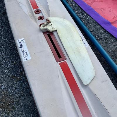 Sale Photo Thumbnail #1757: There is enough hardware/attachments for one board.
Both come with mass poles and sails
Mistral: 12'4" long
Star-surf: 12'7" long