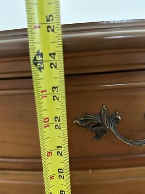 Dixie French Provincial Full Headboard with Pair of Matching Nightstands