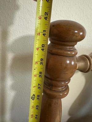 Vintage Solid Wood Spindle Headboard – King Size