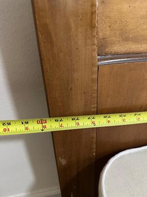 Vintage Solid Wood Spindle Headboard – King Size