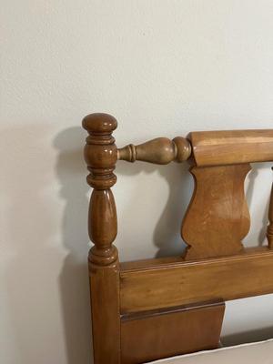 Vintage Solid Wood Spindle Headboard – King Size