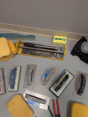 Array Of Tiling Tools & Wall Paper Tools