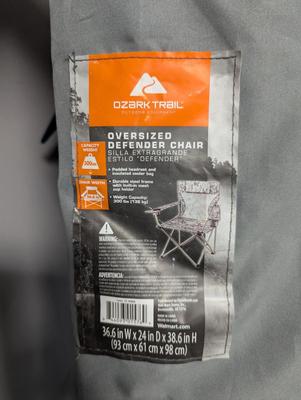 Ozark Trail Oversized Defender Chair