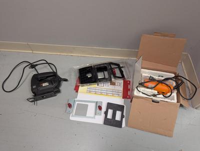 Hand Tools Black & Decker Jig Saw Door Hardware Kit & 1/4" Trimmer Router