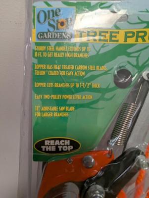 New Tree Pruner Extends Up To 8 Feet