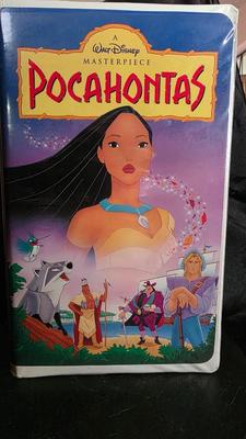 Vintage Walt Disney Masterpiece Collection Pocahontas VHS Tape – Classic 1995 Animated Film Home Video & Rare Collector’s Edition
