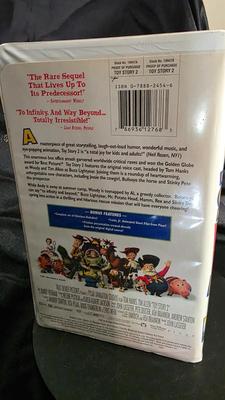 Toy Story 2 VHS Movie (2000) – Vintage Disney Pixar Classic Animated Adventure & Rare Collector’s Edition