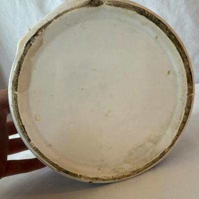 Wall Mount Porcelain Salt Cellar & More Vintage Porcelain Dishes (DR-HS)