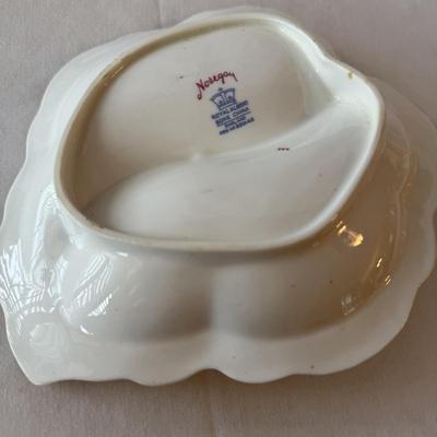 Wall Mount Porcelain Salt Cellar & More Vintage Porcelain Dishes (DR-HS)