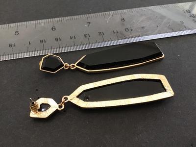 Black Fashion Earrings