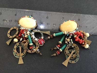 Authentic Chipita Hand Sewn Earrings
