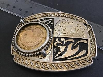 Alaska Coin/ Token 1959 Belt Buckle
