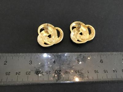 Vintage Enamel Earrings