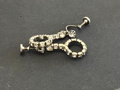 Rhinestone Vintage Earrings