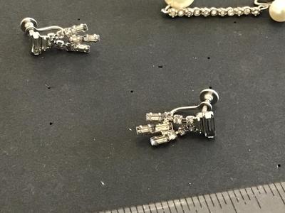 Rhinestone Vintage Earrings