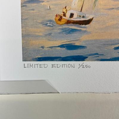004 Pair of Bonnie Printz Limited Edition Giclee Prints Numbered & Signed "Traveling Series"