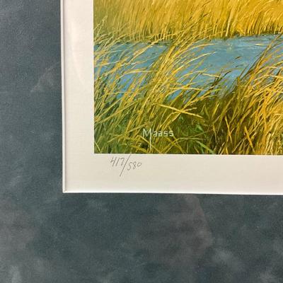 014 "Into The Shallows" By David Maass Full Color Signed Limited Edition Print #417/580