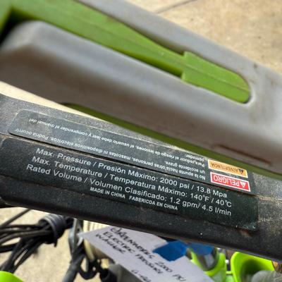 Greenworks 2000 PSI Electric Pressure Washer (G-BBL)