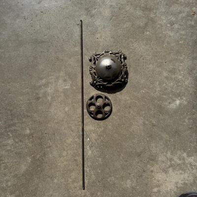 Victorian Millinery Cast Metal Hat Stands (G-BBL)