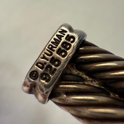 David Yurman Sterling Bracelets, including 14K & 18K (K-TF)