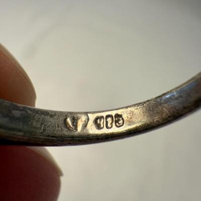 Two 925 Rings with CZ (K-TF)