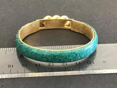 Dolce Vita Vintage Snake like Turquoise Tone Bracelet