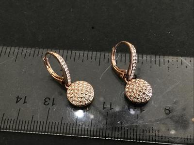 Dainty Rose Gold Plated Earrings