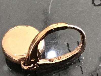 Dainty Rose Gold Plated Earrings