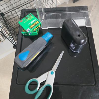 LOT 30Z: Home Office Supplies, Self Help Books, Shelving, and More